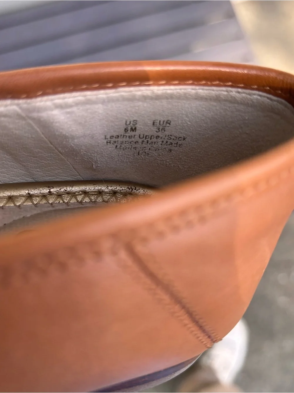 Sam Edelman Woman’s Cognac Leather Bit Loafers - Picture 11 of 11